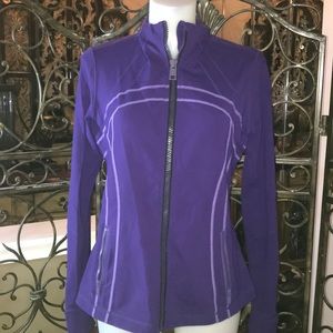 Lululemon Purple Zipper Jacket